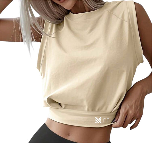 Sleeveless Crop Top